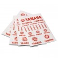 Sticker autocolant rosu Yamaha