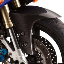 Aparatoare moto carbon fata