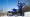 Snowmobil SRX 120 kid 's Racing Blue