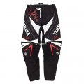 Pantaloni MX START Negru/Rosu