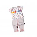Set cadou baby boy pantaloni si tricou